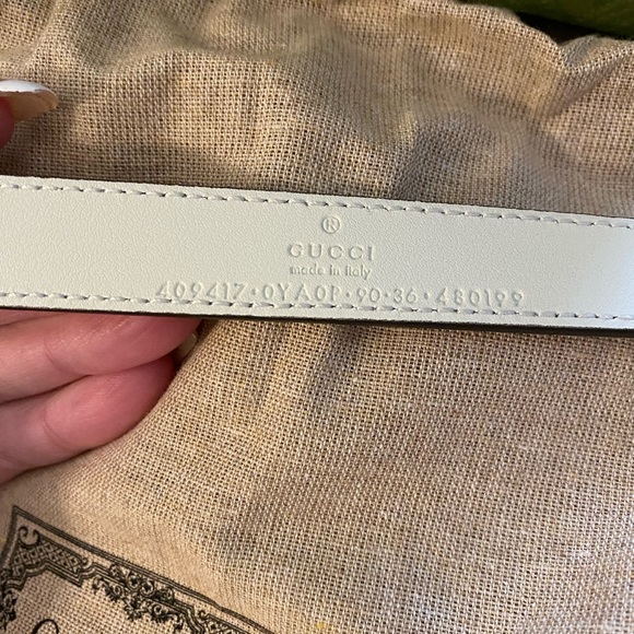 GG Marmont Thin Belt - Picture 4 of 7